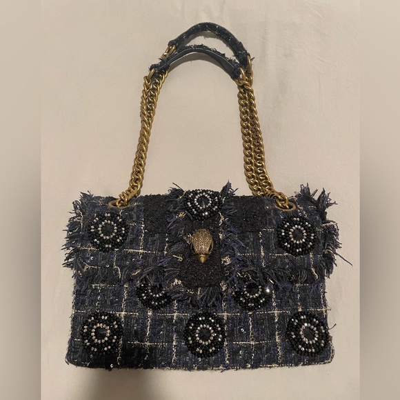 Kurt Gieger Tweed Shoulder Bag - Picture 1 of 6
